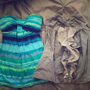Set of two tube tops